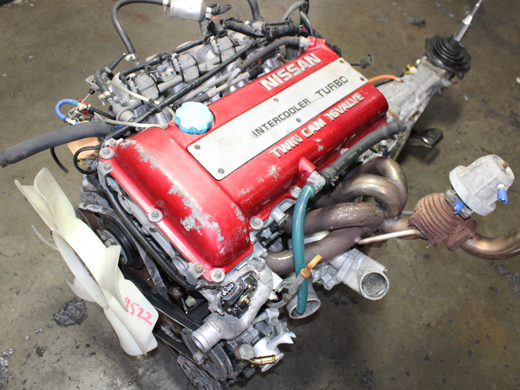 JDM 1990-1994 Nissan Silvia S13 REDTOP Motor 5 speed SR20DET 2.0L 4 Cyl Engine