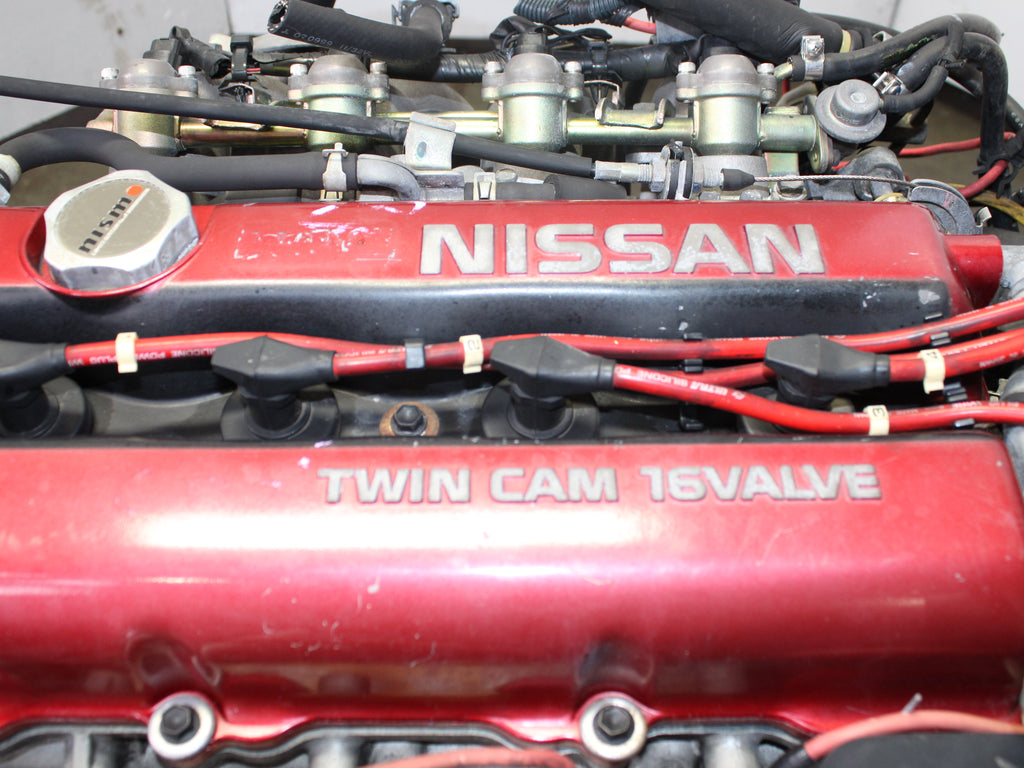 JDM 1991-1997 Nissan Bluebird Red Top SR20 2.0L 16V Turbo SR20DET 4 Cyl Engine | JDM Engine Direct
