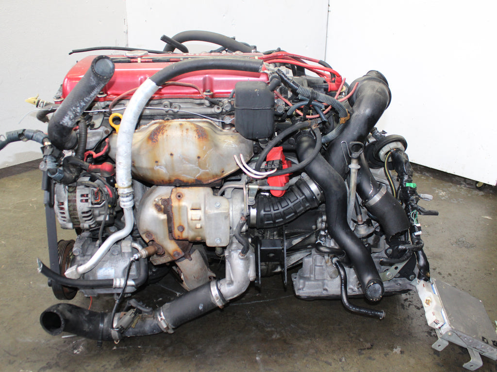 JDM 1991-1997 Nissan Bluebird Red Top SR20 2.0L 16V Turbo SR20DET 4 Cyl Engine | JDM Engine Direct