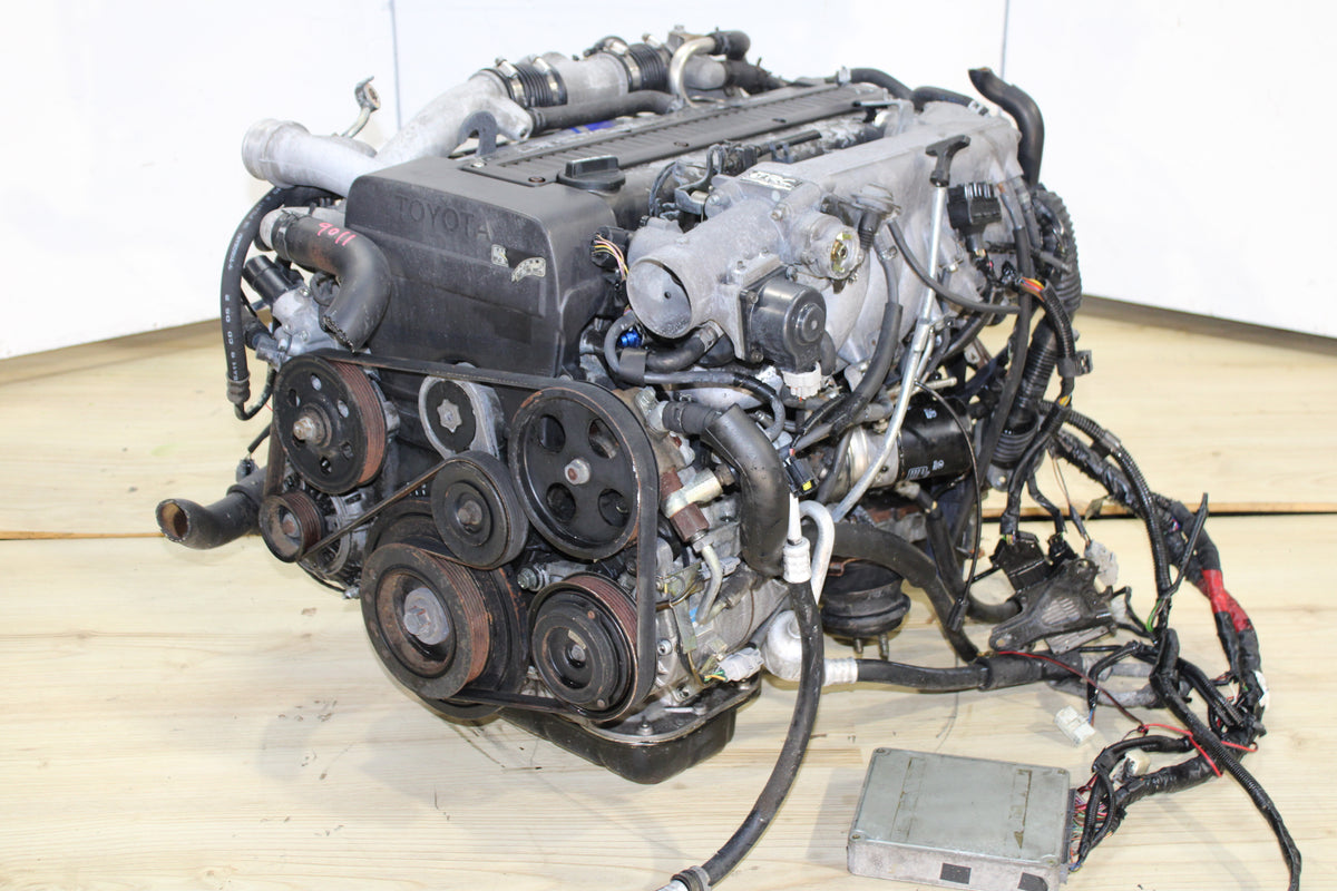 JDM Toyota 1JZ GTE Non VVTi Motor Front Sump 2.5L 6 Cyl Engine 