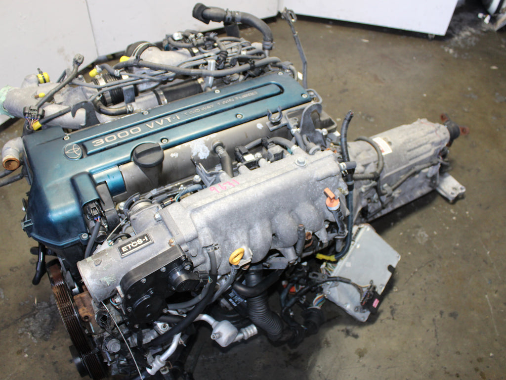 JDM 1997-2004 Toyota GS300 Motor AT ECU 2JZGTE-VVTI 3.0L 6 Cyl Engine | JDM Engine Direct