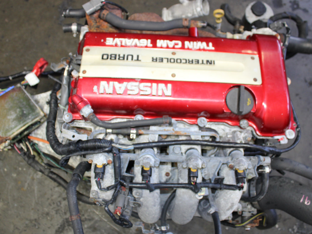 JDM 1990-1994 Nissan Silvia S13 Red Top Motor 5 speed SR20DET 2.0L 4 Cyl Engine | JDM Engine Direct
