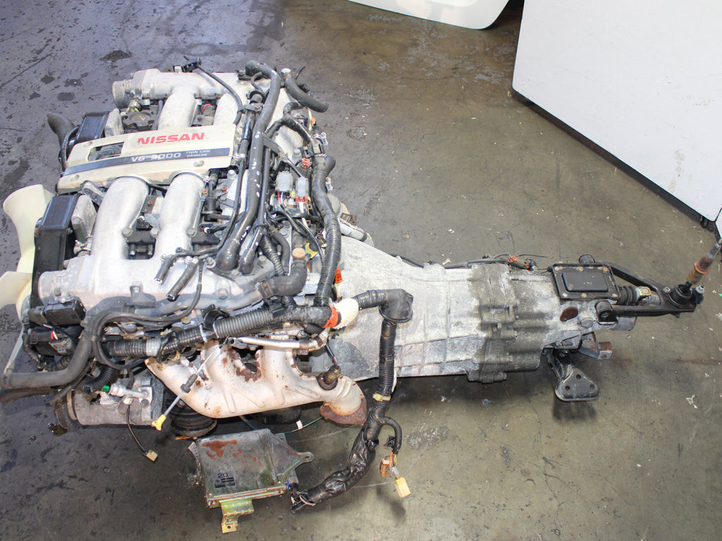 JDM 1990-1996 Nissan 300zx Motor Non Turbo VG30DE 5 Speed Transmission 3.0L 6 Cyl Engine | JDM Engine Direct