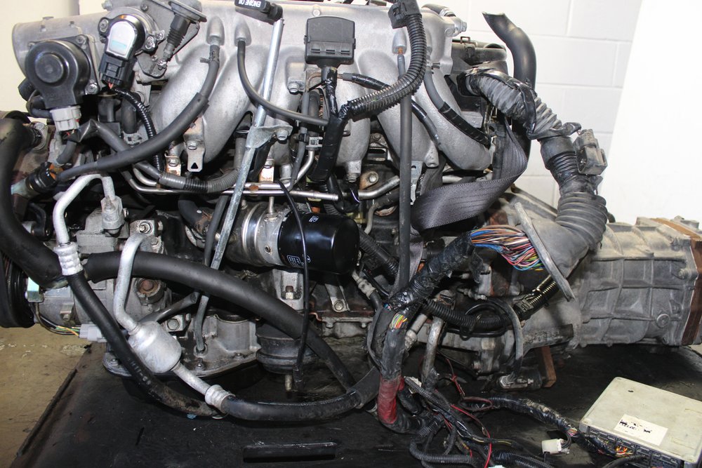 JDM 1997-2001 Toyota Chaser Supra Motor 5Speed R154 1JZGTE-5MT 2.5L 6 Cyl Engine