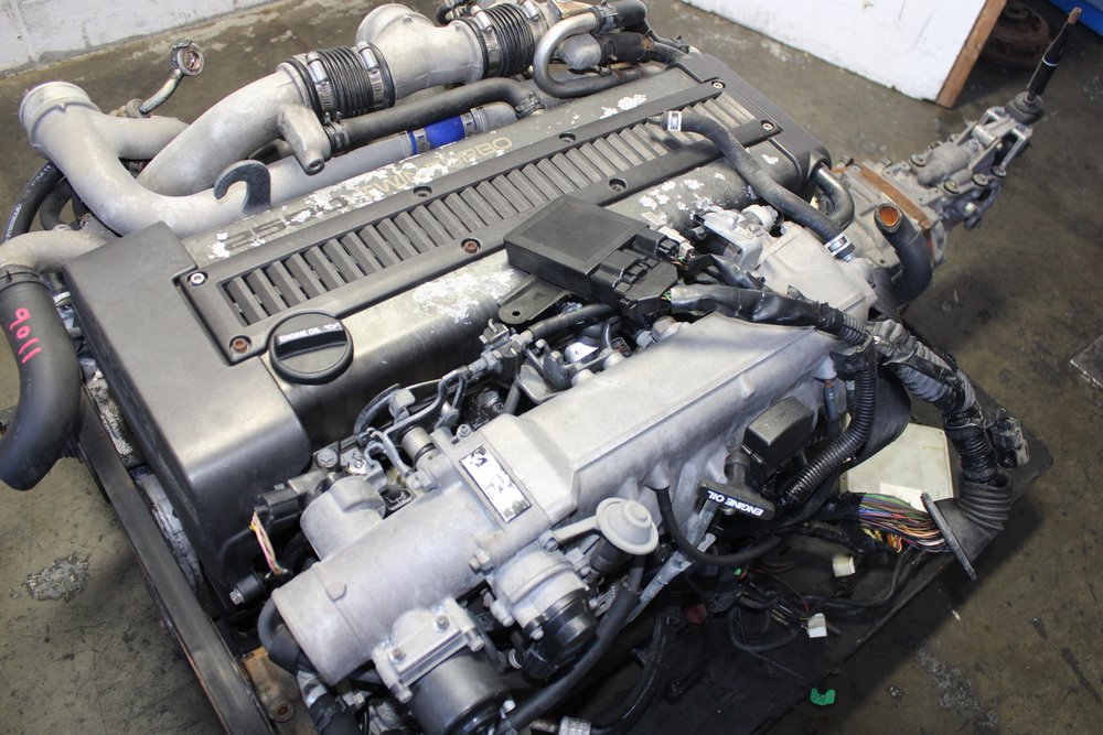 JDM 1997-2001 Toyota Chaser Supra Motor 5-Speed R154 1JZGTE-5MT 2.5L 6 Cyl Engine | JDM Engine Direct
