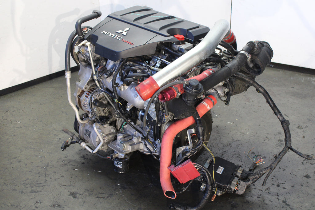 JDM 2008 2009 2010 2011 2012 2013 2014 2015 Mitsubishi Lancer Evolution Motor 4B11T 2.0L 4 Cyl Engine | JDM Engine Direct
