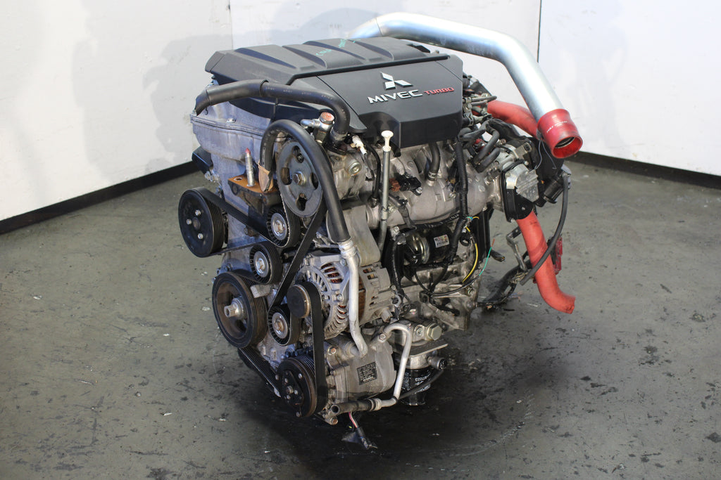 JDM 2008 2009 2010 2011 2012 2013 2014 2015 Mitsubishi Lancer Evolution Motor 4B11T 2.0L 4 Cyl Engine | JDM Engine Direct