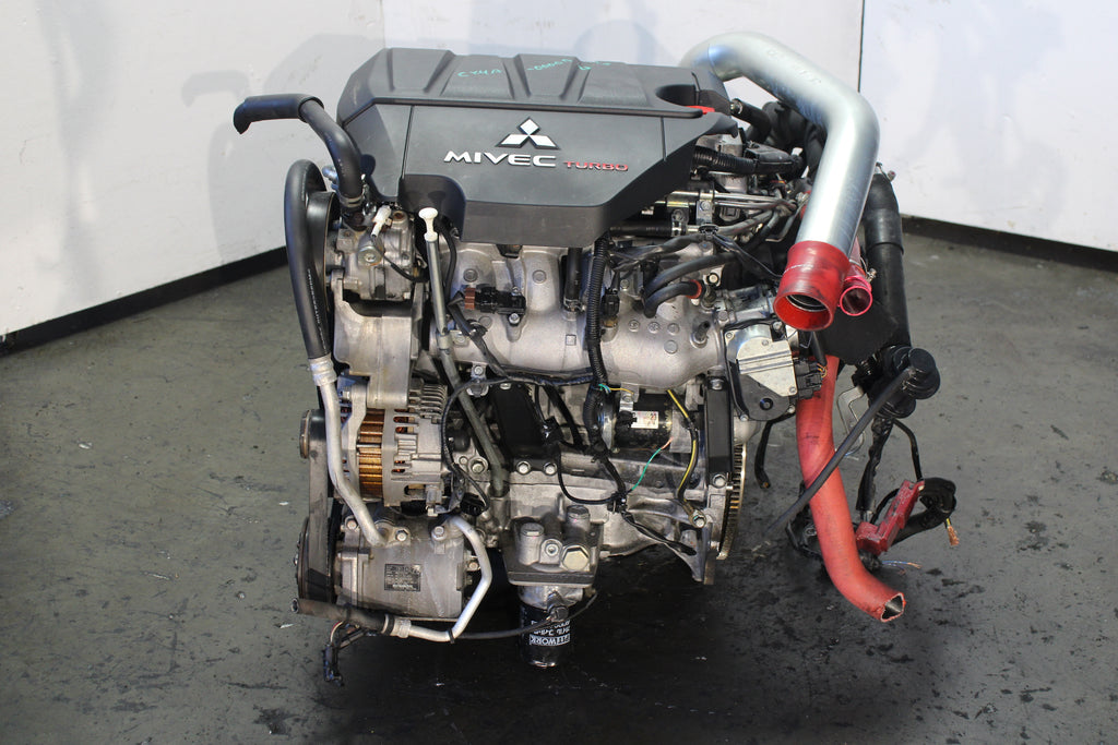 JDM 2008 2009 2010 2011 2012 2013 2014 2015 Mitsubishi Lancer Evolution Motor 4B11T 2.0L 4 Cyl Engine | JDM Engine Direct