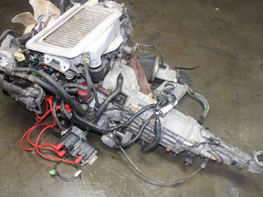 JDM 1987-1991 Mazda RX7 Turbo II FC3S Motor 5 Speed 13B-RX7-1GEN 1.3L 4 Cyl Engine