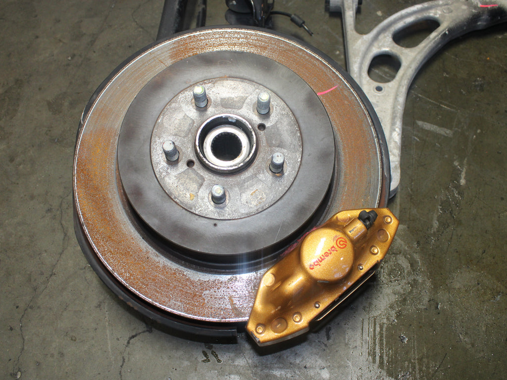 JDM 2003-2008 Subaru Forester STI SG9 5X100 Brembo Brakes Rotors, Control Arm