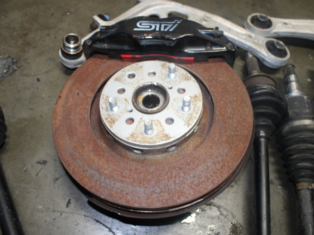 JDM 2008-2014 Subaru WRX STI 5X114.3 Brembo Brakes Rotors, Control Arm, Axles | JDM Engine Direct