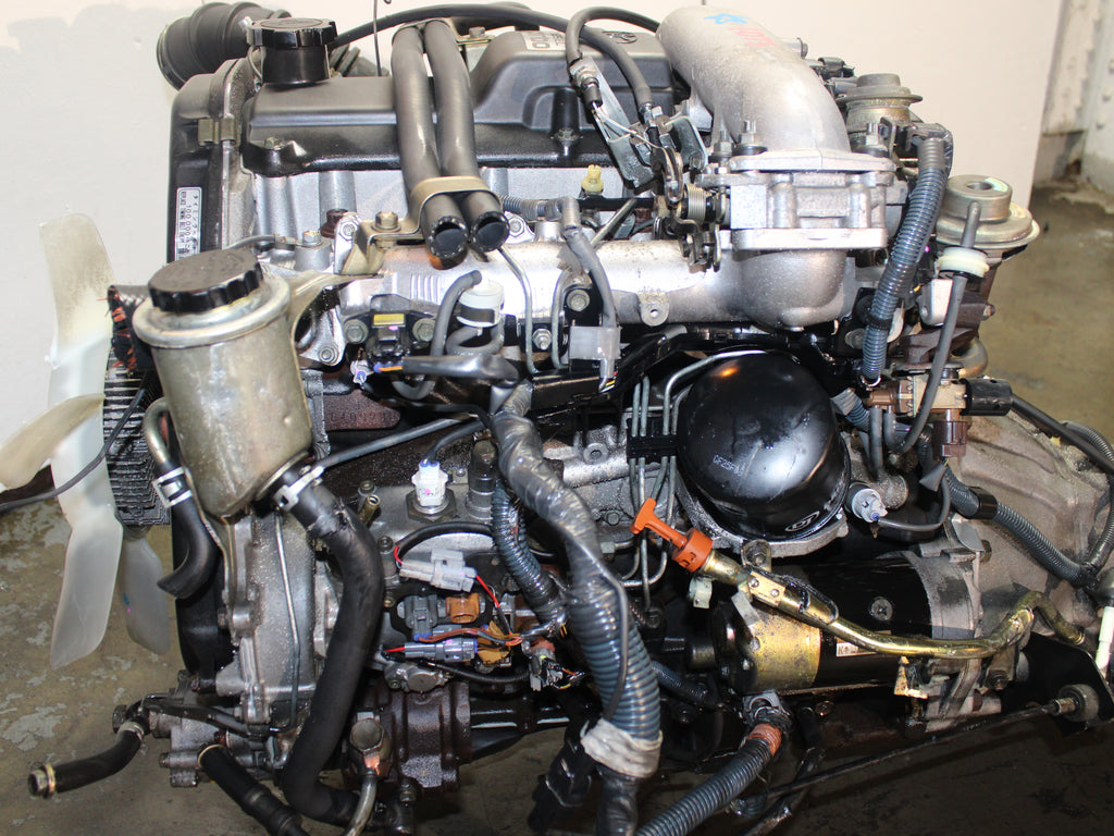 JDM 90-95 Toyota 4Runner Hilux Surf Turbo Diesel Engine Motor AWD A/T Transmission 3.0L JDM 1KZ-TE