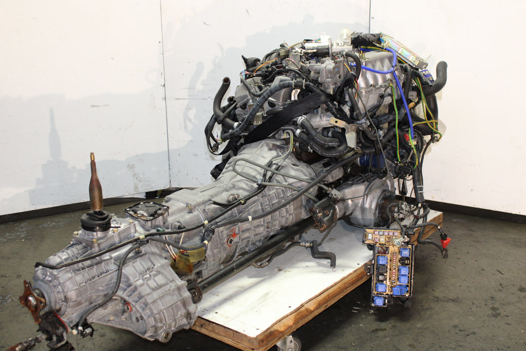 JDM 1998-2001 Nissan Stagea WC34 S2 Motor RB25DET AWD 5 Speed Transmission 2.5L 6 Cyl Engine