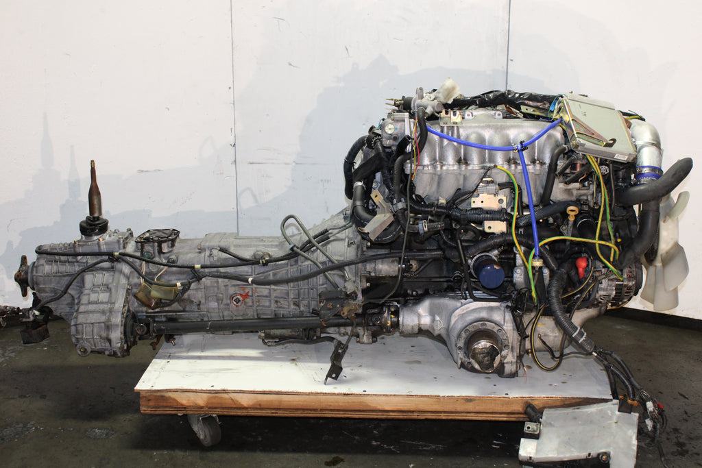 JDM 1998-2001 Nissan Stagea WC34 S2 Motor RB25DET AWD 5 Speed Transmission 2.5L 6 Cyl Engine