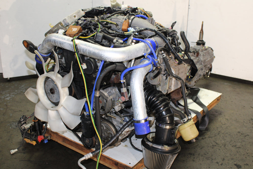 JDM 1998-2001 Nissan Stagea WC34 S2 Motor RB25DET AWD 5 Speed Transmission 2.5L 6 Cyl Engine
