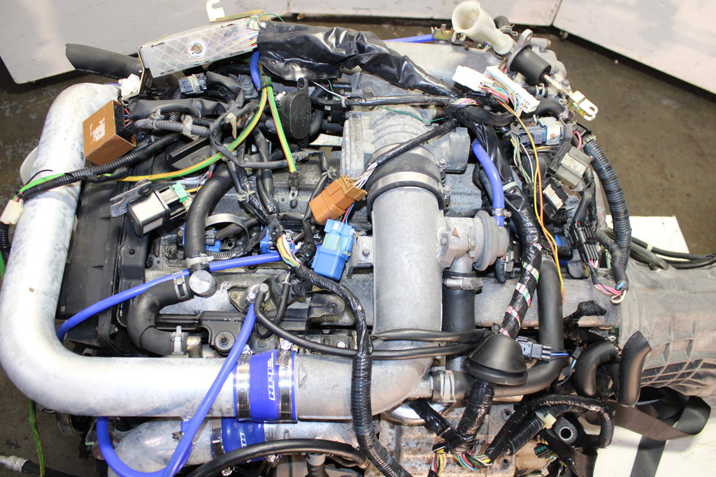 JDM 1998-2001 Nissan Stagea WC34 S2 Motor RB25DET AWD 5 Speed Transmission 2.5L 6 Cyl Engine