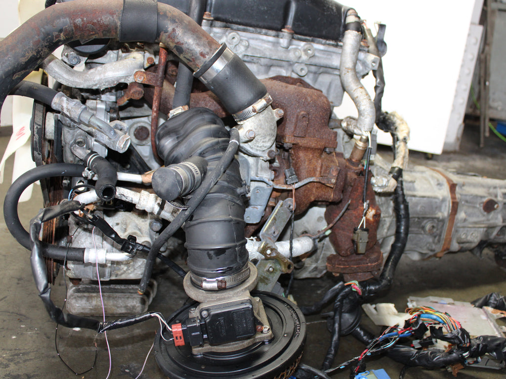 JDM Nissan 240SX S14 Motor 5 speed SR20DET 2.0L 4 Cyl Engine