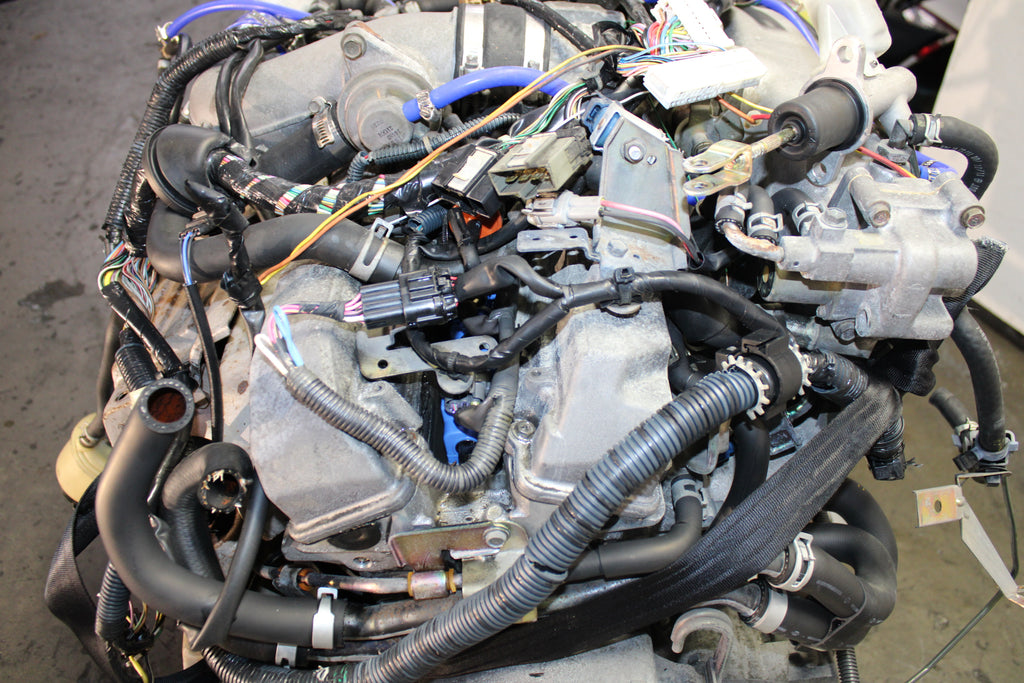 JDM 1998-2001 Nissan Stagea WC34 S2 Motor RB25DET AWD 5 Speed Transmission 2.5L 6 Cyl Engine