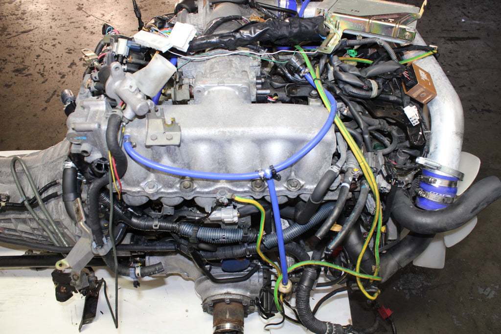 JDM 1998-2001 Nissan Stagea WC34 S2 Motor RB25DET AWD 5 Speed Transmission 2.5L 6 Cyl Engine
