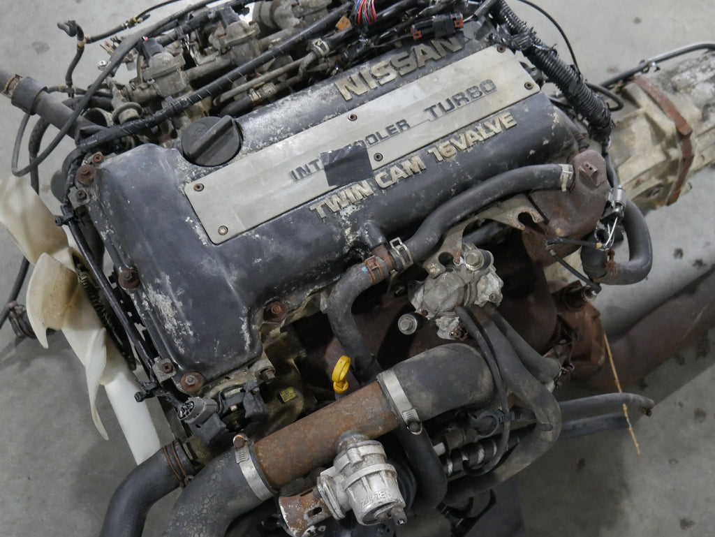 JDM 1990-1994 Nissan Silvia S13 Motor 5 speed SR20DET 2.0L 4 Cyl Engine | JDM Engine Direct