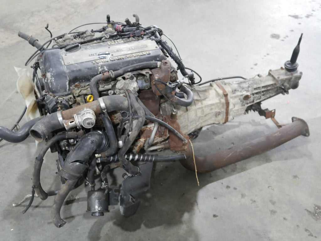 JDM 1990-1994 Nissan Silvia S13 Motor 5 speed SR20DET 2.0L 4 Cyl Engine | JDM Engine Direct