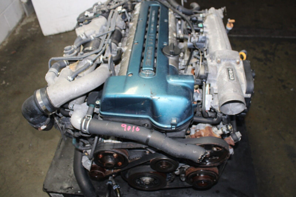 JDM 1998-2001 Toyota Gs300 Motor AT ECU 2JZGTE 3.0L 6 Cyl Engine