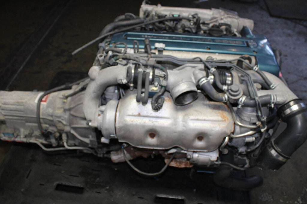 JDM 1998-2001 Toyota Gs300 Motor AT ECU 2JZGTE 3.0L 6 Cyl Engine