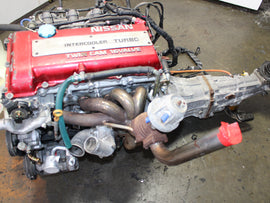 JDM 1990-1994 Nissan Silvia S13 Red Top Motor 5 speed SR20DET 2.0L 4 Cyl Engine | JDM Engine Direct