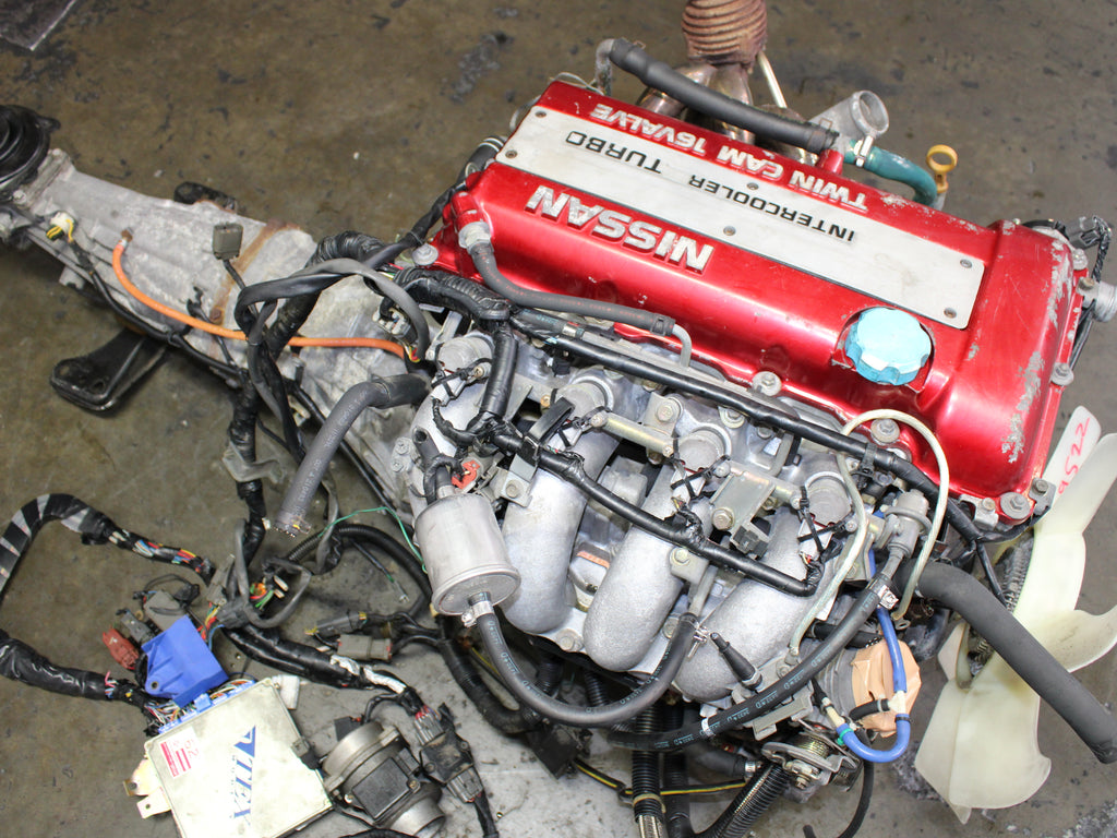 JDM 1990-1994 Nissan Silvia S13 REDTOP Motor 5 speed SR20DET 2.0L 4 Cyl Engine