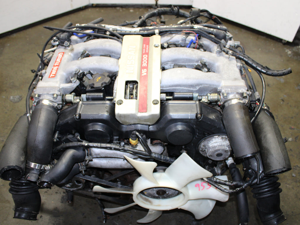 JDM 1990-1996 Nissan 300zx Motor Twin Turbo VG30DETT 3.0L 6 Cyl Engine 5 Speed