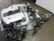 Load image into Gallery viewer, JDM 1998-2002 Nissan Skyline R34 GTT 2.5L Turbo AWD Motor &amp; Transmission 6 Cyl Engine