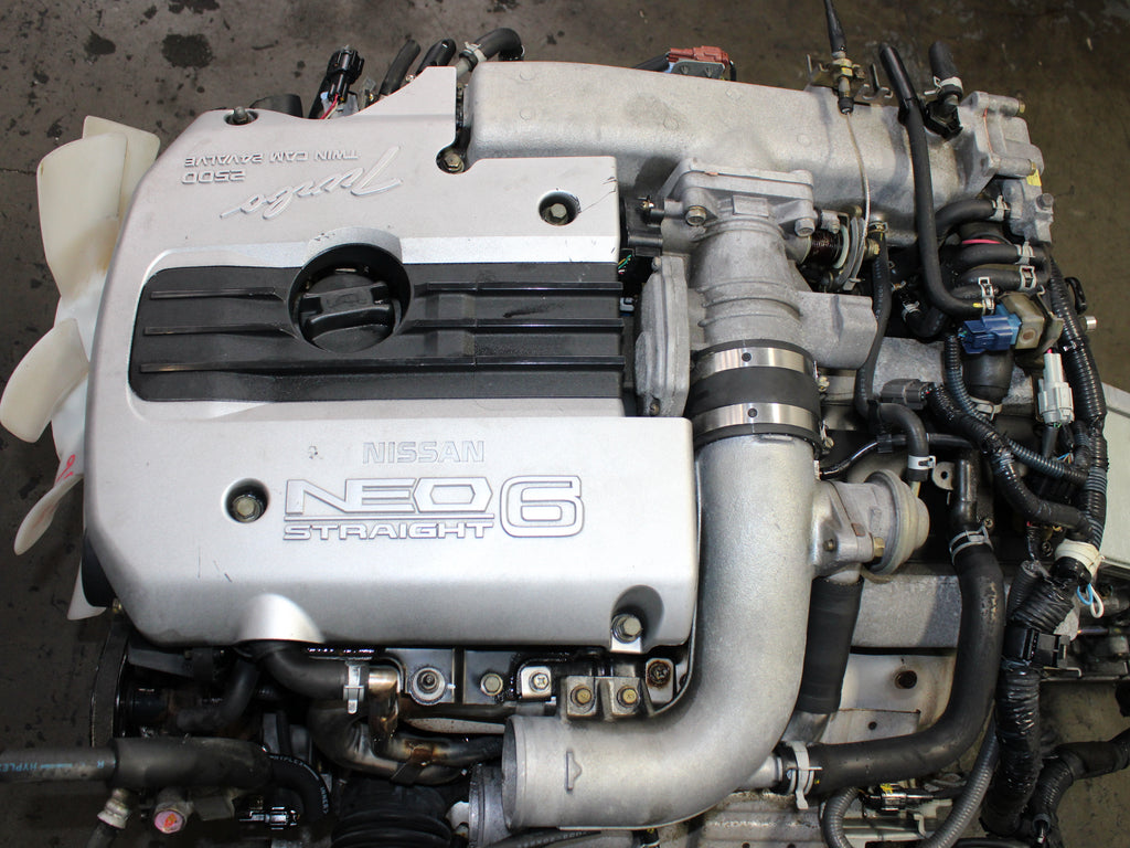 JDM 1998-2002 Nissan Skyline R34 GTT 2.5L Turbo AWD Motor & Transmission 6 Cyl Engine