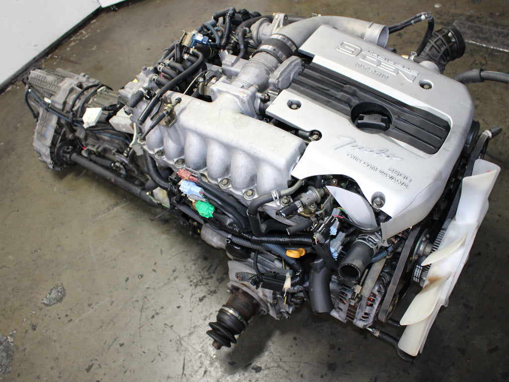 JDM 1998-2002 Nissan Skyline R34 GTT 2.5L Turbo AWD Motor & Transmission 6 Cyl Engine