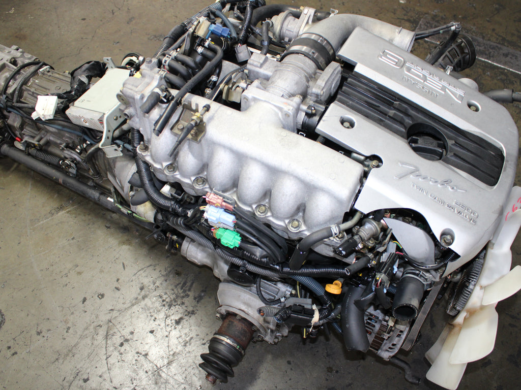 JDM 1998-2002 Nissan Skyline R34 GTT 2.5L Turbo AWD Motor & Transmission 6 Cyl Engine