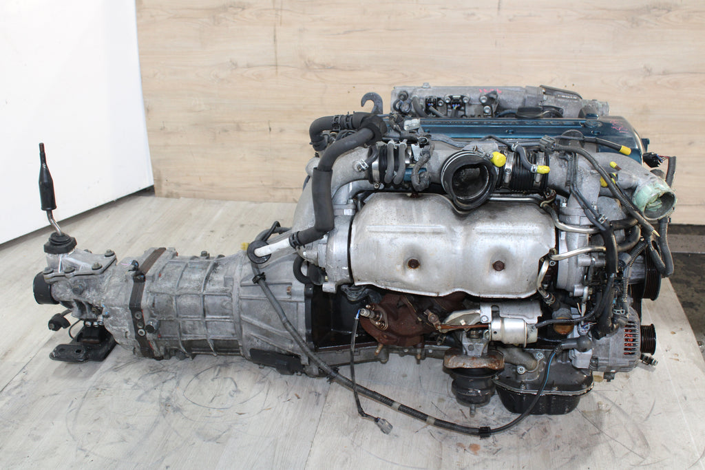 JDM 1997-2001 Toyota Supra Turbo JZA80 Motor 5-Speed R154 Manual Transmission 2JZ-GTE VVTi 3.0L 6 Cyl Engine