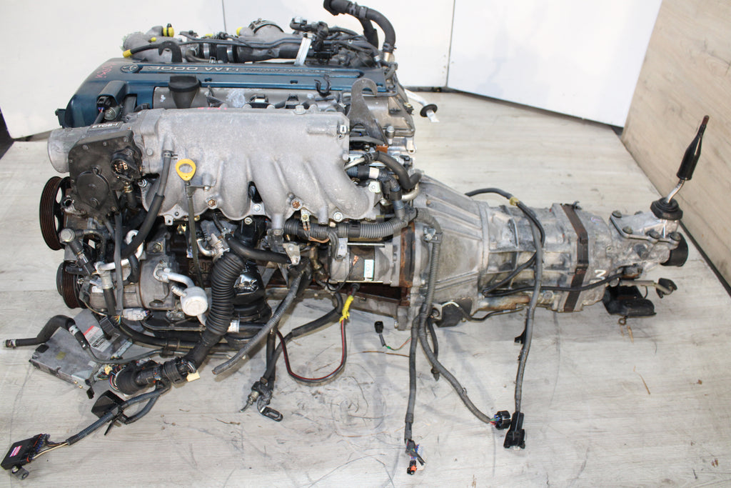 JDM 1997-2001 Toyota Supra Turbo JZA80 Motor 5-Speed R154 Manual Transmission 2JZ-GTE VVTi 3.0L 6 Cyl Engine