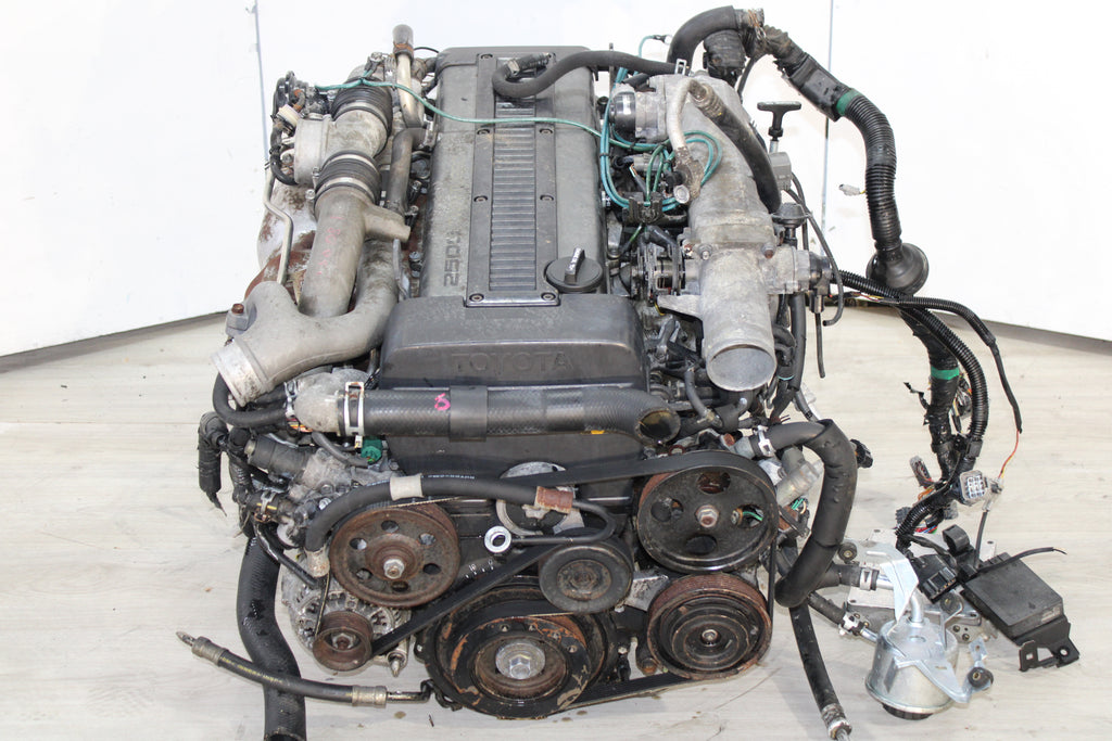 JDM 1987-1993 Toyota Supra Turbo JZA70 Motor Rear Sump 1JZ-GTE Non VVTi 2.5L 6 Cyl Engine