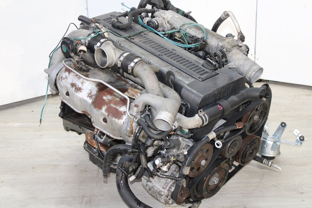 JDM 1987-1993 Toyota Supra Turbo JZA70 Motor Rear Sump 1JZ-GTE Non VVTi 2.5L 6 Cyl Engine