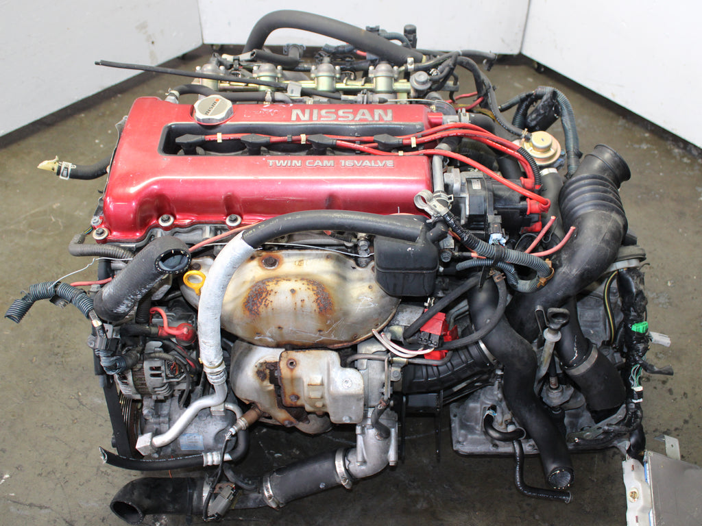 JDM 1991-1997 Nissan Bluebird Red Top SR20 2.0L 16V Turbo SR20DET 4 Cyl Engine