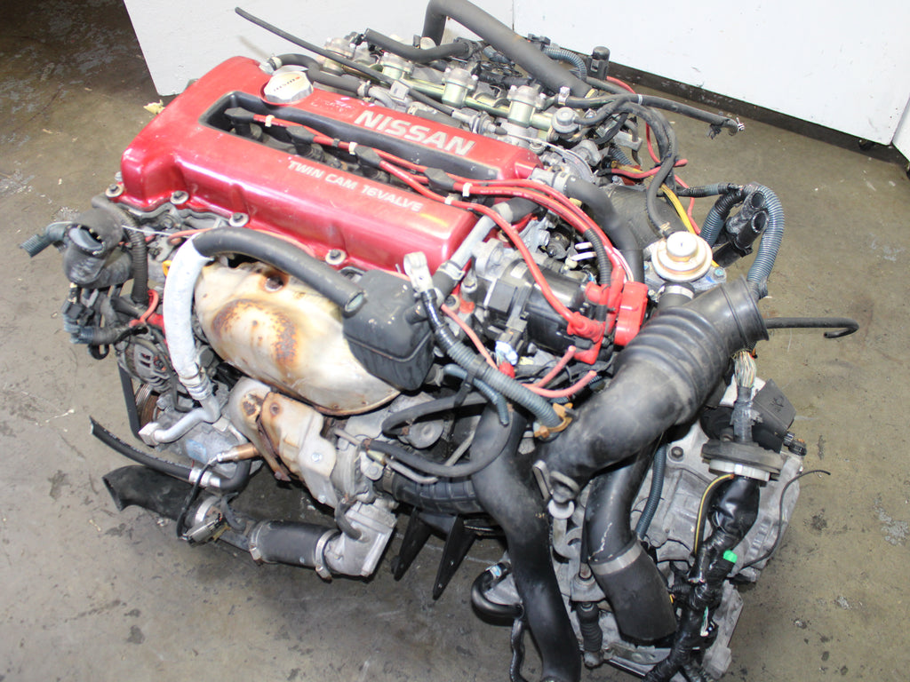 JDM 1991-1997 Nissan Bluebird Red Top SR20 2.0L 16V Turbo SR20DET 4 Cyl Engine