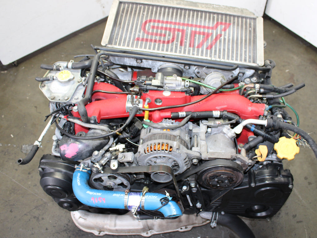 JDM 2002-2003 Subaru Impreza WRX STI V7 Motor EJ207 2.0L 4 Cyl Engine