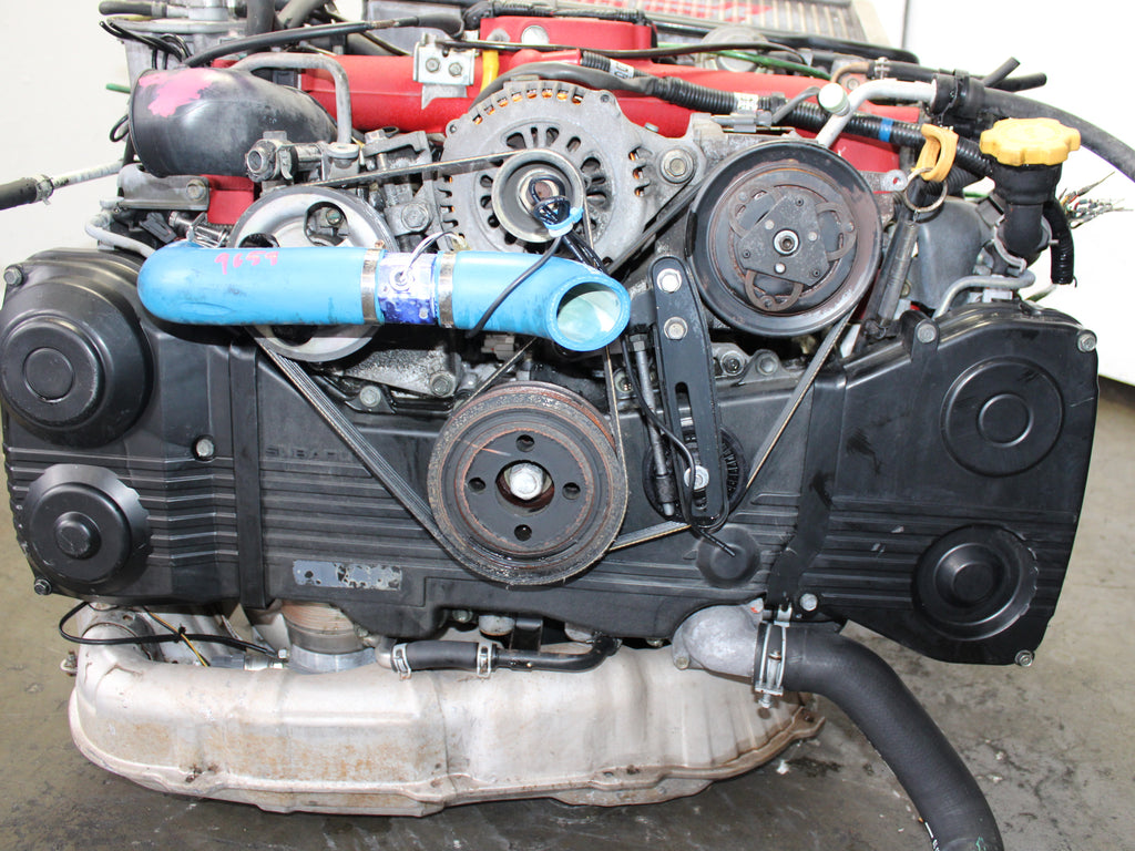 JDM 2002-2003 Subaru Impreza WRX STI V7 Motor EJ207 2.0L 4 Cyl Engine