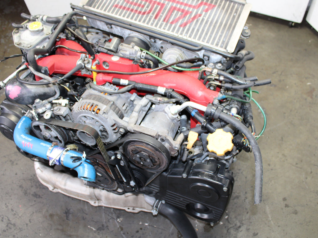 JDM 2002-2003 Subaru Impreza WRX STI V7 Motor EJ207 2.0L 4 Cyl Engine