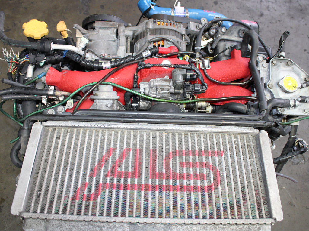 JDM 2002-2003 Subaru Impreza WRX STI V7 Motor EJ207 2.0L 4 Cyl Engine