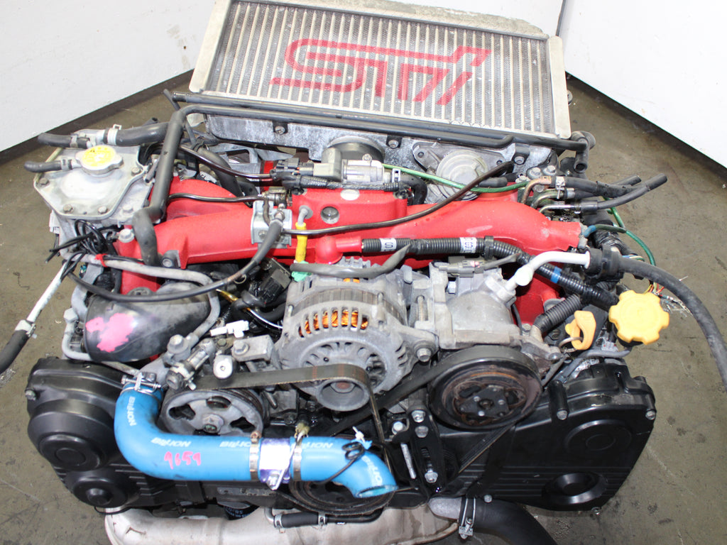 JDM 2002-2003 Subaru Impreza WRX STI V7 Motor EJ207 2.0L 4 Cyl Engine