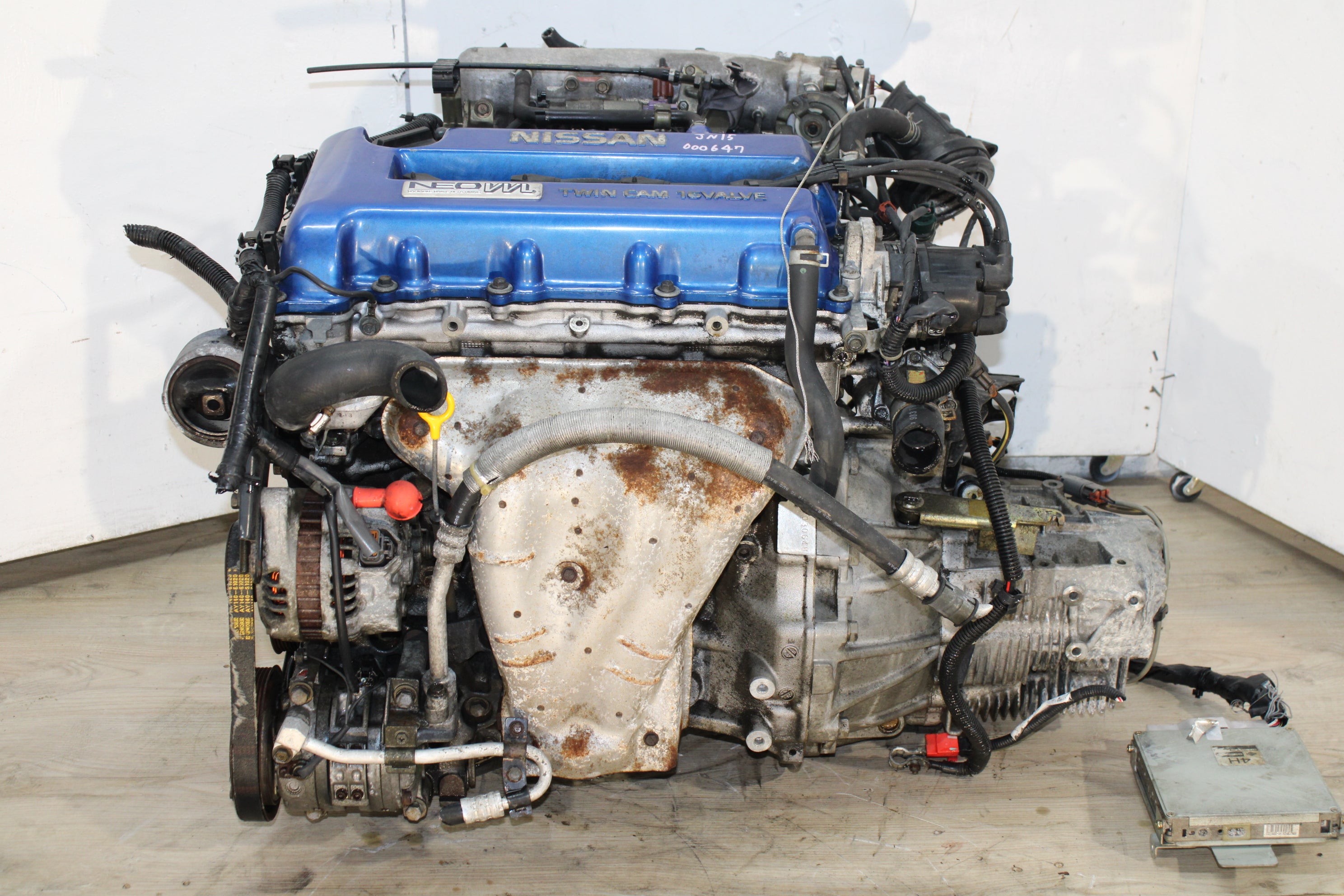 JDM 1995-2000 Nissan Pulsar VZ-R N15 Motor LSD 5 Spd Trans SR16VE 1.6L 4 Cyl Engine