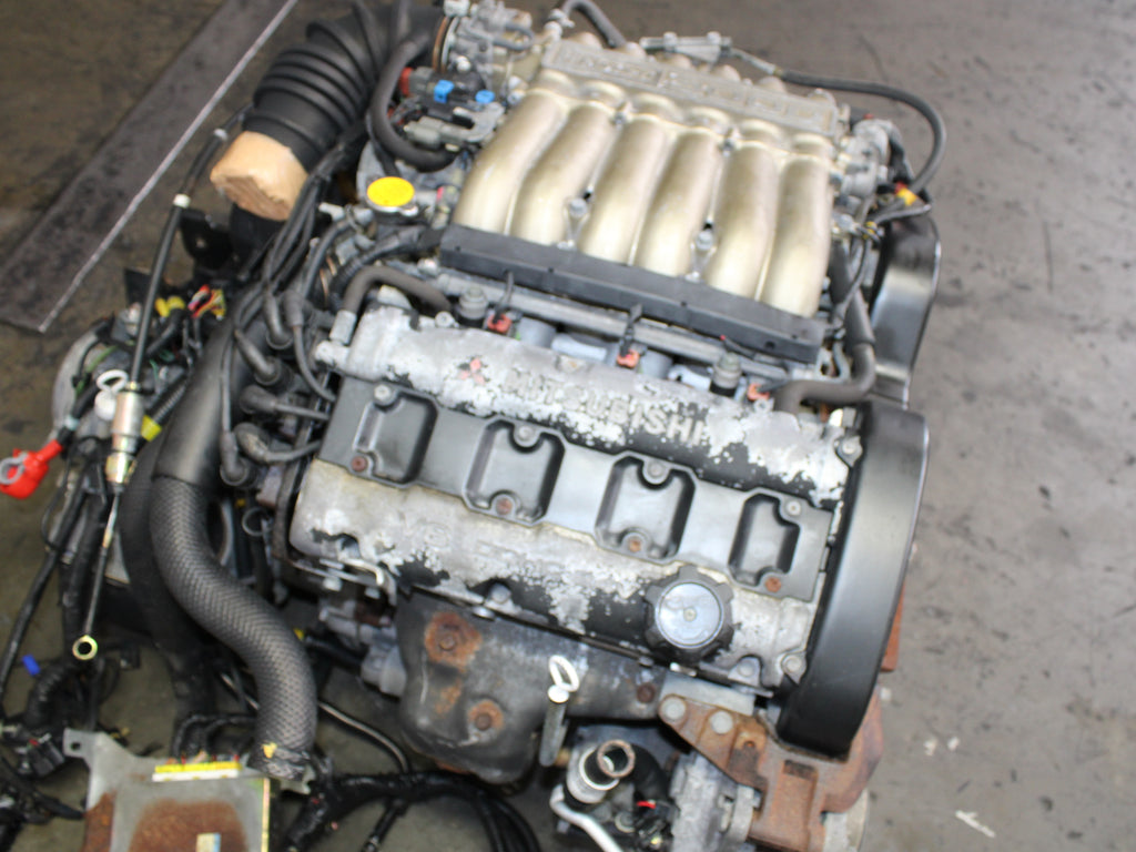 JDM 1990-1993 Mitsubishi 3000 Motor AWD 6G72 3.0L 6 Cyl Engine