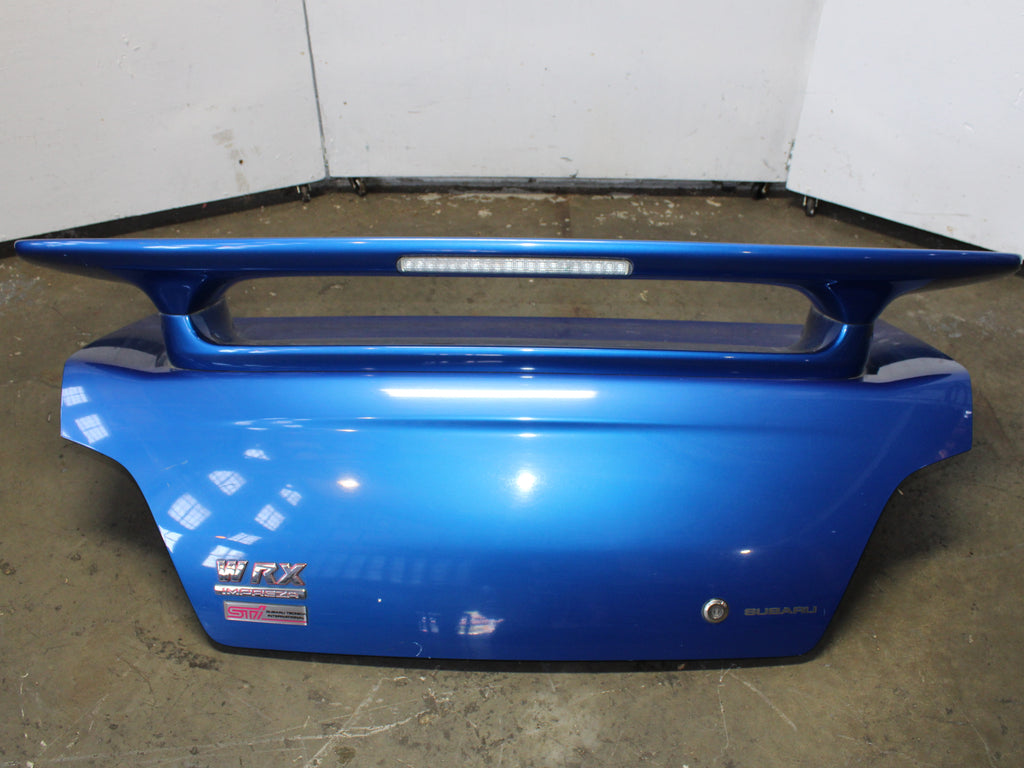 JDM 2002-2007 Subaru Impreza WRX STI GDB Trunk And Spoiler OEM