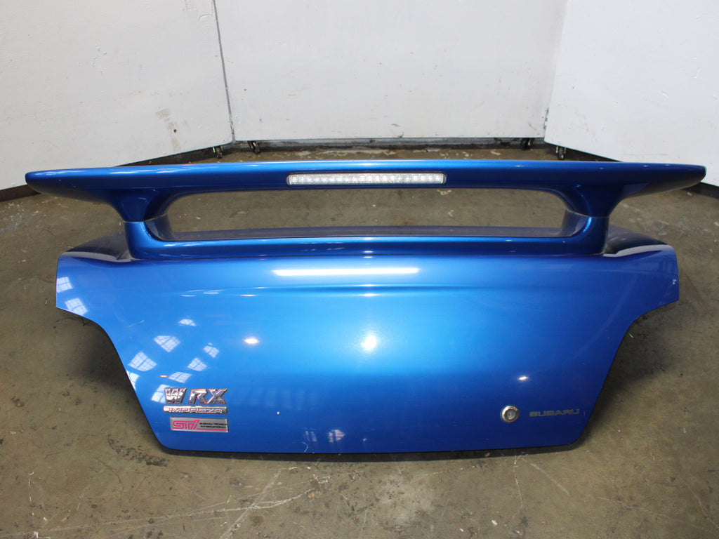 JDM 2002-2007 Subaru Impreza WRX STI GDB Trunk And Spoiler OEM