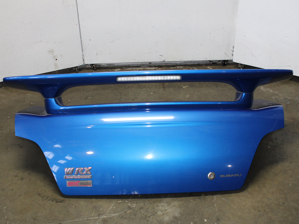 JDM 2002-2007 Subaru Impreza WRX STI GDB Trunk And Spoiler OEM